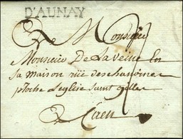 D'AUNAY (L N° 1). 1784. - SUP. - 1701-1800: Précurseurs XVIII