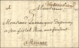 '' Chateaubriand '' (L N° 3). 1745. (cote : 450). - TB. - 1701-1800: Precursores XVIII