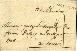 MOYENVIC (L N° 2) Sur Lettre Avec Texte Daté Du 2 Octobre 1788. - SUP. - R. - 1701-1800: Précurseurs XVIII