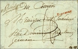 FONTENAY (R) Sur Lettre Avec Texte Daté De Fontenay An 4 Adressée En Franchise Au Ministre De L'Intérieur. Taxe Détaxée. - 1701-1800: Précurseurs XVIII