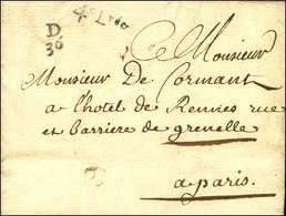 Lettre En Port Payé Avec Texte Daté Du 19 Décembre 1760 D / 36 + 4e Lvée. - SUP. - R. - 1701-1800: Vorläufer XVIII