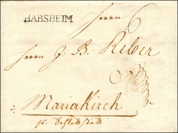 HABSHEIM (L N° 2). 1785. (cote : 450). - SUP. - R. - 1701-1800: Précurseurs XVIII