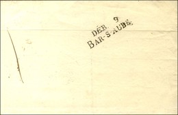 P.9.P. / 3 Sur Lettre Pour Doulevant. Au Verso, DEB. 9 / BAR-S-AUBE. 1831. - SUP. - 1801-1848: Vorläufer XIX