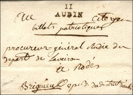 11 / AUBIN + Mention Manuscrite '' Billets Patriotiques ''. 1793. - SUP. - 1801-1848: Precursori XIX