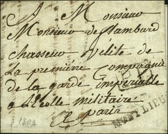 P.16.P. / MONTLIEU Sur Lettre Avec Texte Daté.1803. - TB. - 1801-1848: Vorläufer XIX