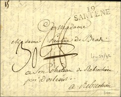 19 / SARTENE Sur Lettre Avec Texte Non Daté. - SUP. - 1801-1848: Précurseurs XIX