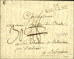 19 / SARTENE Sur Lettre Avec Texte Non Daté. - SUP. - 1801-1848: Vorläufer XIX