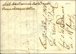 '' Déb De Baume Sur Le Doubs '' Sur Lettre De Furth. 1800. - TB. - 1801-1848: Précurseurs XIX