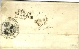 DÉB.25 / VALENCE + DÉB.25 / DIE. - SUP. - R. - 1801-1848: Vorläufer XIX