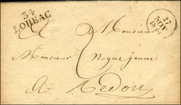 34 / LOHEAC Sur Lettre Avec Texte Daté De Guigneu. 1830. - SUP. - 1801-1848: Precursores XIX