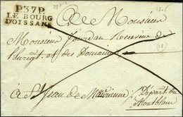 P.37.P. / LE BOURG / D'OISSANS Sur Lettre Avec Texte Daté. 1805. - SUP. - 1801-1848: Precursors XIX