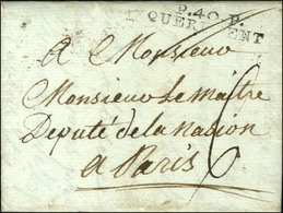 P.40.P. / QUERHOENT Sur Lettre Avec Texte Daté 1791. - TB / SUP. - RR. - 1801-1848: Precursors XIX
