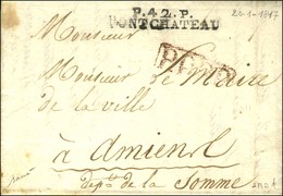 P.42.P. / PONTCHATEAU Sur Lettre Avec Texte Daté 1817. - TB / SUP. - R. - 1801-1848: Precursors XIX