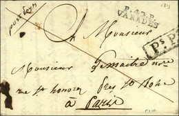 P.42.P / VARADES Sur Lettre Avec Texte Daté De Lahoussaye. 1813. - SUP. - 1801-1848: Précurseurs XIX