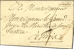 Mention Manuscrite '' Saralbe '' + 55 / SARREGUEMINES Sur Lettre Avec Texte Daté De Saralbe An 13. - TB / SUP. - R. - 1801-1848: Precursores XIX