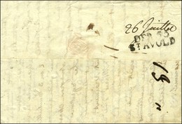 DEB 55 / ST AVOLD Sur Lettre Avec Texte Daté De Chaumont Le 26 Juillet 1822. - TB / SUP. - R. - 1801-1848: Precursors XIX