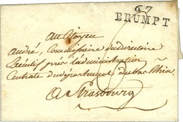 66 / BRUMPT Sur Lettre Avec Texte Daté An 5. - SUP. - 1801-1848: Précurseurs XIX
