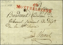 69 / MONTBELLIARD Rouge. 1797. - SUP. - R. - 1801-1848: Précurseurs XIX