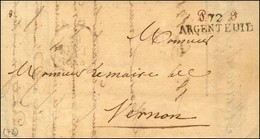 72 / ARGENTEUIL Et P.P. à La Plume. 1828. - SUP. - 1801-1848: Precursors XIX