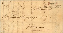 72 / ARGENTEUIL Et P.P. à La Plume. 1828. - SUP. - 1801-1848: Precursori XIX