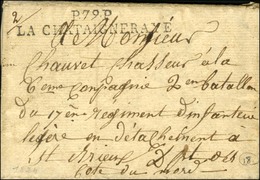 P.79.P. / LA CHATAIGNERAYE Sur Lettre Avec Texte Daté. 1824. - SUP. - 1801-1848: Precursors XIX