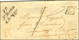 Cursive 17 / St Martin / D'Auxigny Taxe 1 + CD Encadré Sur Lettre Locale Sans Texte. - TB. - Otros & Sin Clasificación