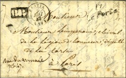 Cursive 19 / La Porta + PP Càd T 15 BASTIA (19). 1842. - TB. - Altri & Non Classificati