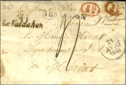 Cursive 24 / Le Valdahon + 24 / BESANÇON Dateur A. 1831. - TB. - Other & Unclassified