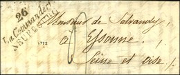 26 / La Commanderie / NEUFBOURG Sur Lettre Avec Texte Daté 1829. - R. - Sonstige & Ohne Zuordnung