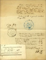 Càd T 13 BELLEVILLE (60) Sur Document Avec Papillon De Chargement Daté 1843. - TB. - Sonstige & Ohne Zuordnung