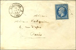 PC 1896 / N° 14 Leg Def Càd T 15 C MARSEILLE C (12) (bureau De Sainte Marguerite). 1860. - TB / SUP. - R. - Sonstige & Ohne Zuordnung