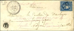 GC 4267 / N° 46 (leg Def)  Càd T 24 VILLEQUIERS (17). 1871. - TB. - Other & Unclassified