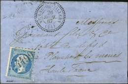 GC 4499 / N° 22 Càd T 22 LE LAC-OU-VILLERS (24). 1867. - TB / SUP. - Altri & Non Classificati