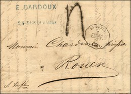 Conv. Stat. ST DENIS / ENG.P (60), Taxe Tampon 4. 1872. - TB / SUP. - R. - Autres & Non Classés