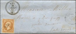 PC 4256 / N° 13 (au Filet) Càd T 22 BONS (89). 1862. (cote : 1000). - TB / SUP. - R. - Autres & Non Classés