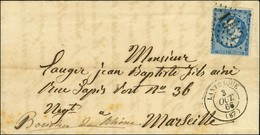GC 1957 / N° 22 Càd T 15 LANTOSQUE (87) 3 OCT. 66 Sur Lettre Pour Marseille. - TB / SUP. - Altri & Non Classificati