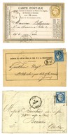 Lot De 3 Lettres Avec Convoyeur Station D'Aisy. - TB. - Other & Unclassified