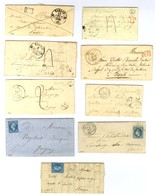 Lot De 9 Lettres De Bassou : Càd, PC Et GC. - TB. - Sonstige & Ohne Zuordnung