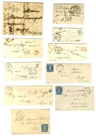 Lot De 10 Lettres De Bléneau : Cursives, Càd, PC Et GC. - TB. - Sonstige & Ohne Zuordnung