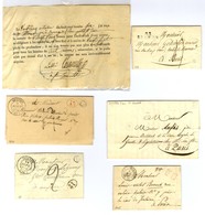 Lot De 15 Lettres De Brienon : PD, Càd, Grilles, PC, GC Et Conv. Stat. - TB. - Sonstige & Ohne Zuordnung