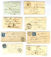 Lot De 16 Lettres De Chablis : PD, Càd, PC Et GC. - TB. - Autres & Non Classés