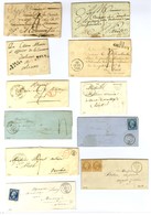 Lot De 11 Lettres De Cheroy : PD, PP, Càd, PC Et GC. - TB. - Otros & Sin Clasificación