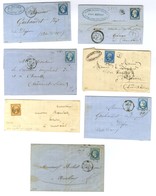 Lot De 7 Lettres De Guillon : PC, GC, Une Lettre Obl OR. - TB. - Other & Unclassified