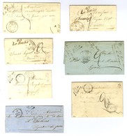 Lot De 13 Lettres De La Roche : Cursives, PC, GC Et Càd. - TB. - Autres & Non Classés