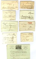 Lot De 27 Lettres De Sens : MP Du 18e, PD, PP, Càd, Grilles, PC Et GC. - TB. - Sonstige & Ohne Zuordnung