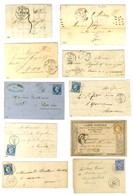 Lot De 10 Lettres De Saint Brice : Càd, PC Et GC. - TB. - Autres & Non Classés