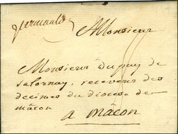 '' Vermenton '' (L N° 2) Sur Lettre Avec Texte Daté 1777. - TB. - Other & Unclassified