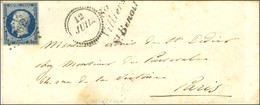 PC 3642 / N° 14 Cursive 83 / Villiers / St Benoit Dateur B. 1855. - TB / SUP. - Autres & Non Classés