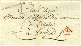 GRANDE CHANCELLERIE Rouge (S N° 3372) Sur LS Lacépède Avec Texte Daté An 12, Au Verso Cachet GRANDE CHANCELLERIE / LEGIO - Cartas Civiles En Franquicia