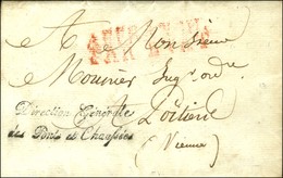 ' Direction Générale / Des Ponts Et Chaussées ' (S N° 3388) Sur LS Molé Et Texte Daté Du 12 Mai 1815 (Cent-Jours). - TB  - Lettres Civiles En Franchise